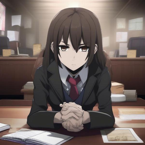 Intense Gameplay Visual Novel Danganronpa