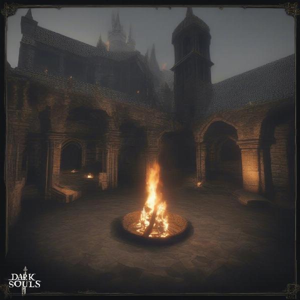 dark souls firelink shrine game place