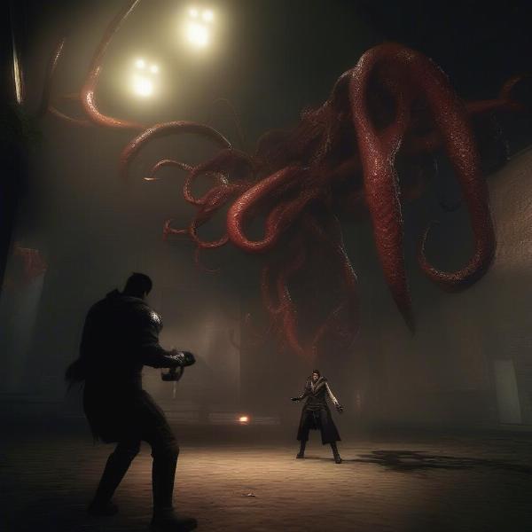 The Darkness Combat on Xbox 360