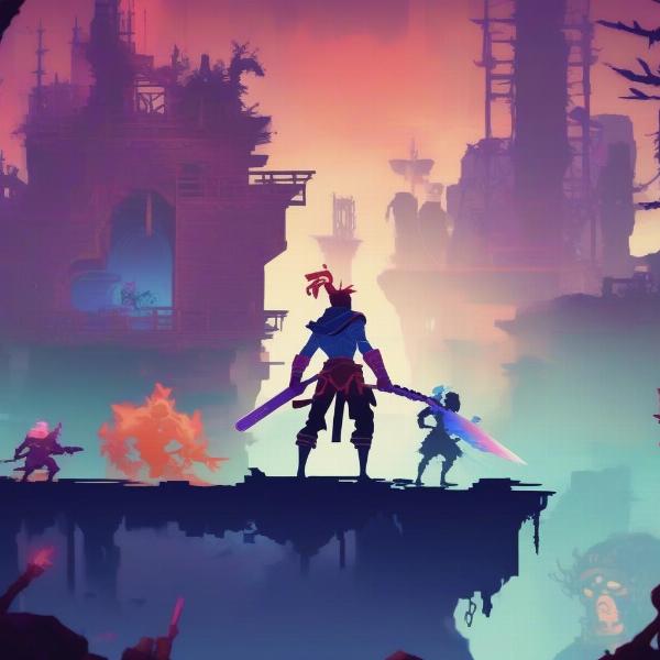 dead cells action platforming game