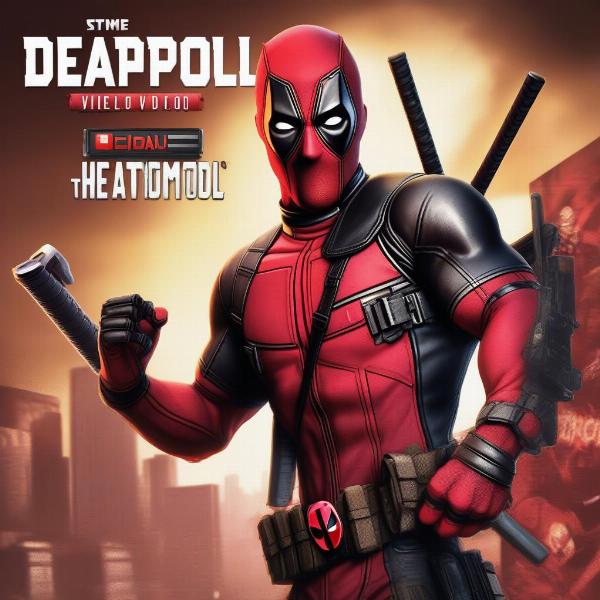 Deadpool Game Cover PS5