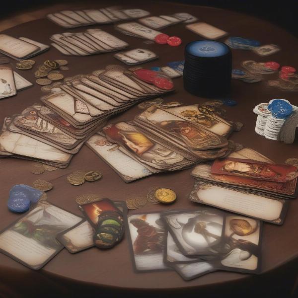 deck building single player game