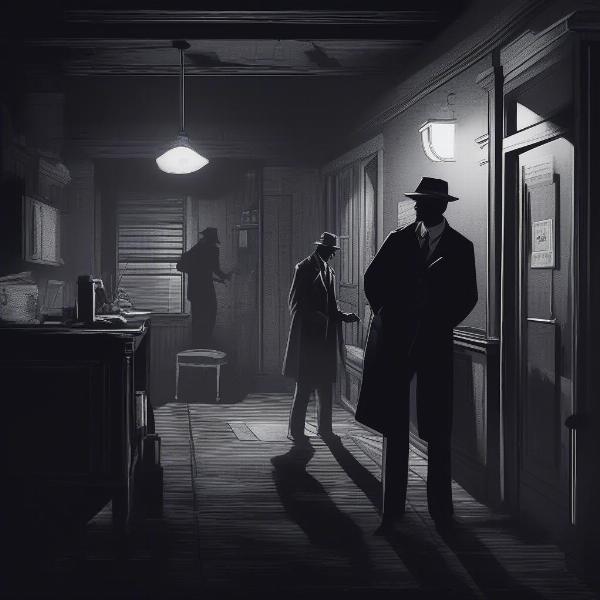 Detective Games Noir Scene Investigation