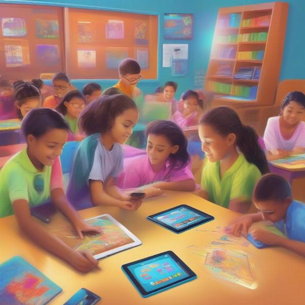 Digital Education Game on Tablet