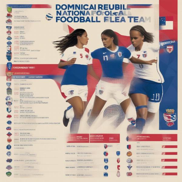 dominican republic womens football team schedule