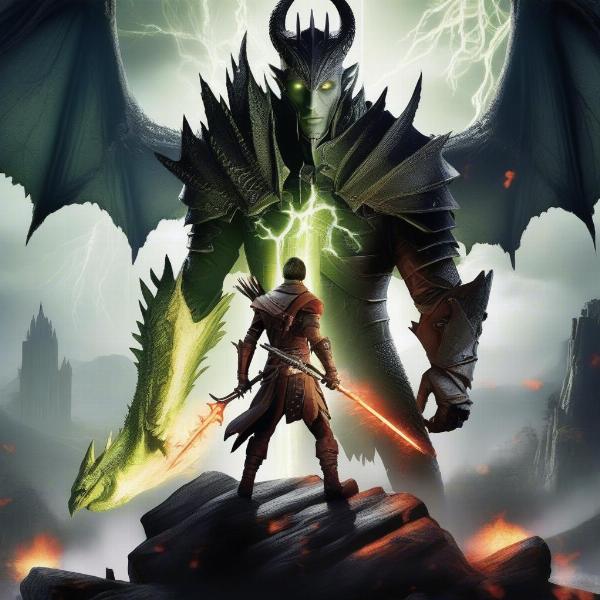 dragon age inquisition xbox 360 cover art