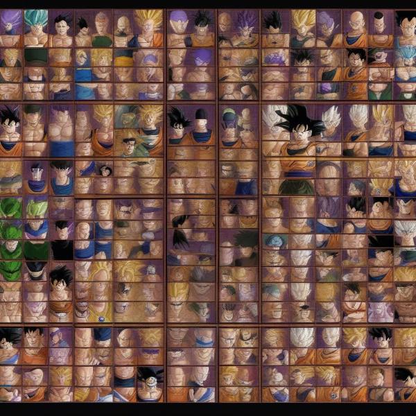 Dragon Ball Budokai Tenkaichi 2 character selection