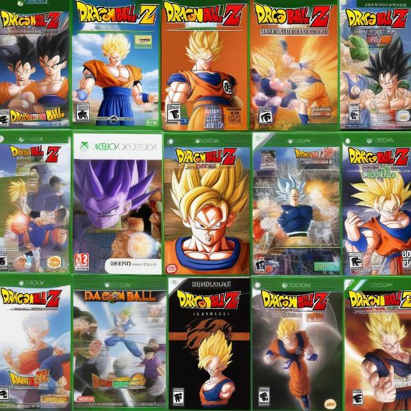 dragon ball z games xbox covers