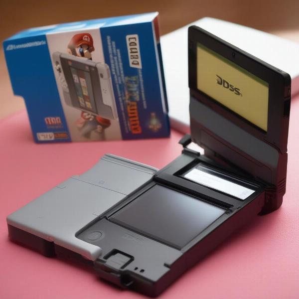 ds and 3ds game cartridges side by side