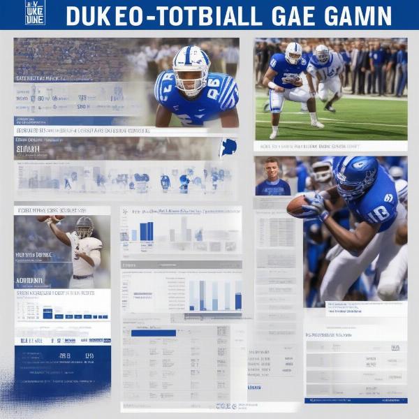 duke football player highlights statistics