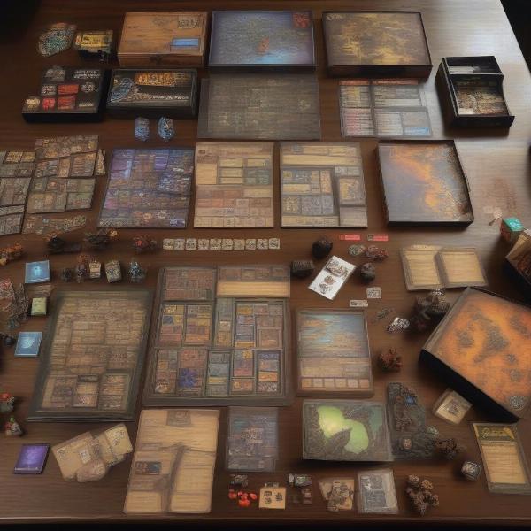 Dungeon crawler board game collection