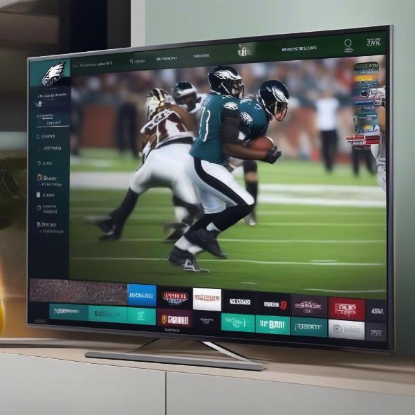 eagles game on smart tv