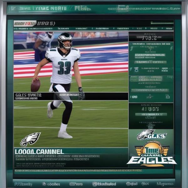 eagles game tv schedule