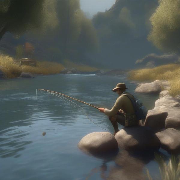 early game fishing in stardew valley
