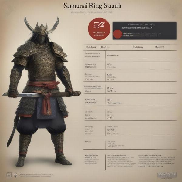 Elden Ring Samurai Initial Stats