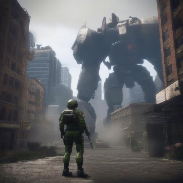 Earth Defense Force Iron Rain Soldier