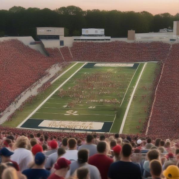 east high football home crowd atmosphere