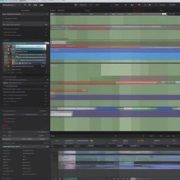 Editing football game footage