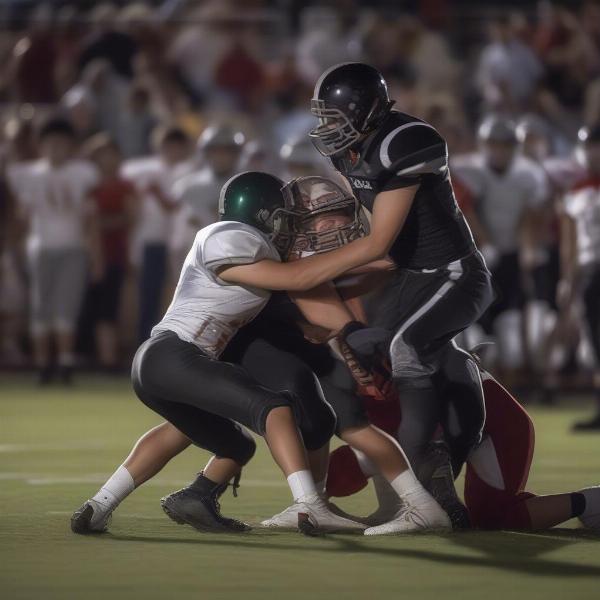 el paso high school football game intense rivalry