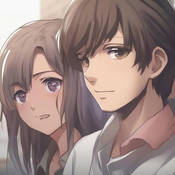 Emotional Visual Novel Characters