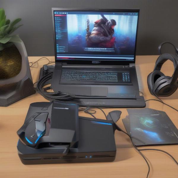 external hard drive gaming setup