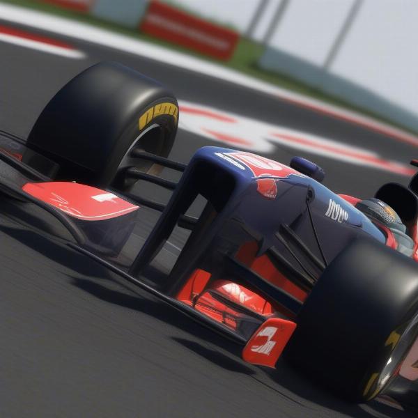 Assetto Corsa's detailed F1 car model