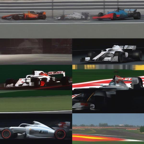 Comparing different F1 game graphics