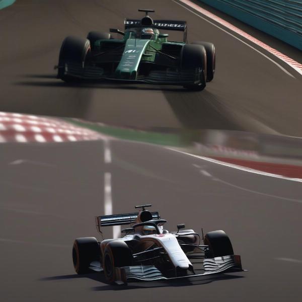 Realistic F1 handling in a racing game
