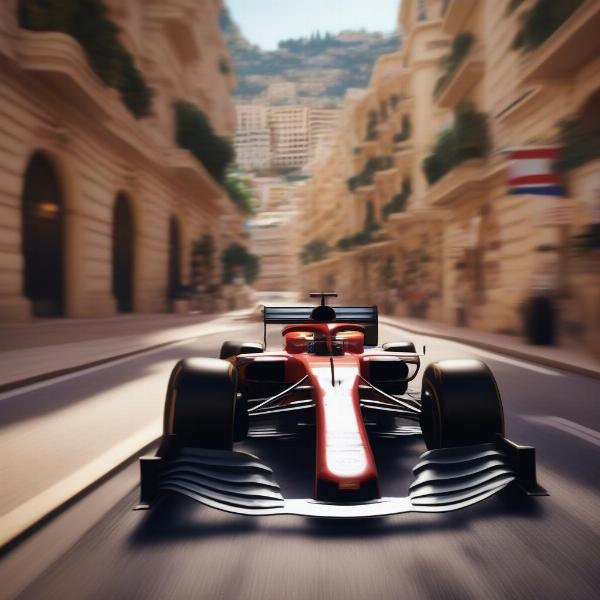 f1 game xbox series x racing on monaco grand prix circuit