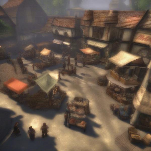 fable 2 crowded marketplace of albion