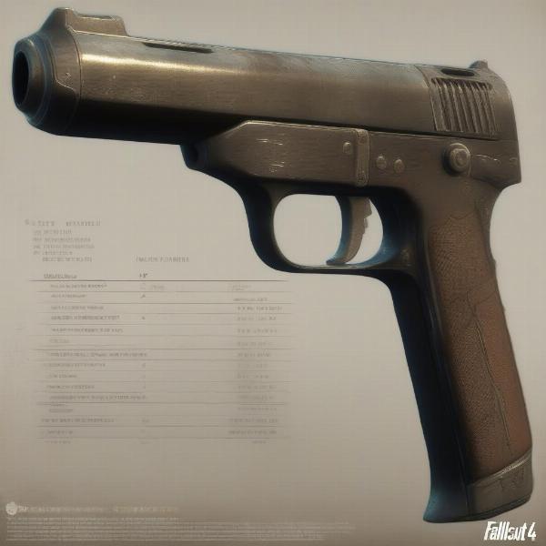 fallout 4 10mm pistol early game weapon 