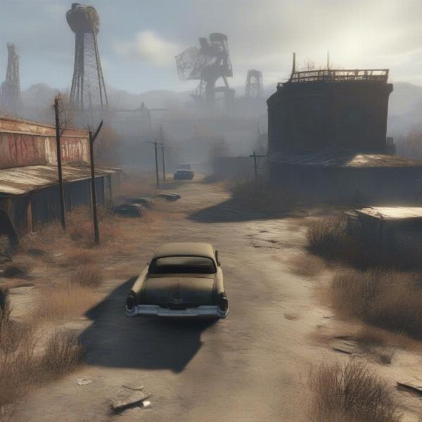 fallout 4 open world exploration gameplay