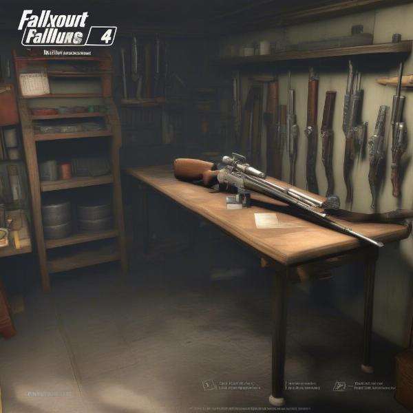 fallout 4 weapon workbench upgrading weapon