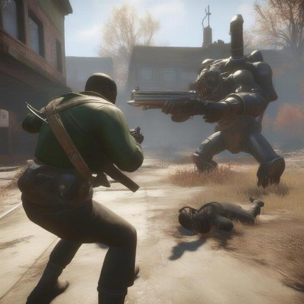 Fallout 4 Xbox One Combat Mechanics