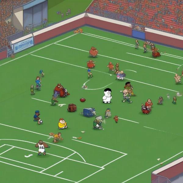 Family Guy football concept art