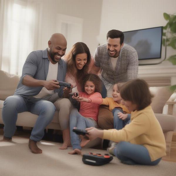 family-playing-nintendo-switch-together