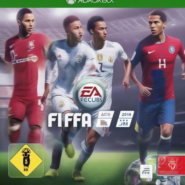 fifa 2018 xbox 360 game cover art
