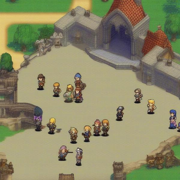 Final Fantasy Tactics Advance GBA gameplay