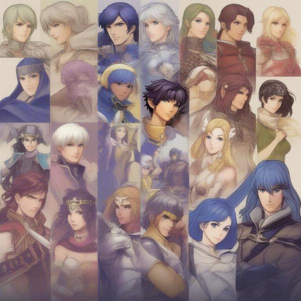 fire emblem character design evolution