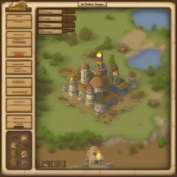 strategic gameplay interface