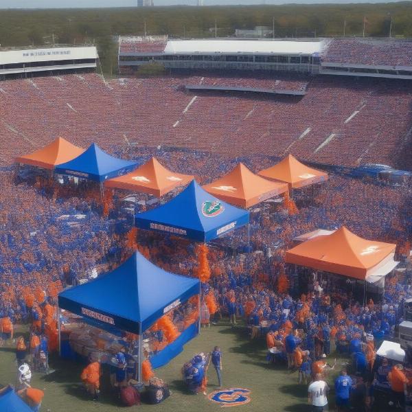 florida fsu fans tailgating experience