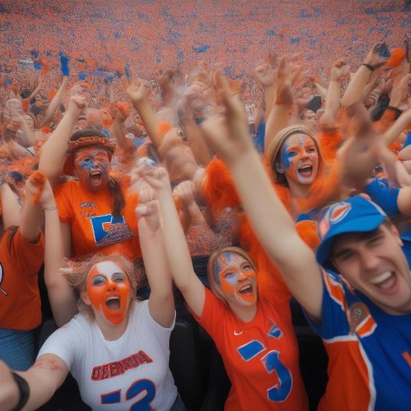 Florida Georgia football fan excitement