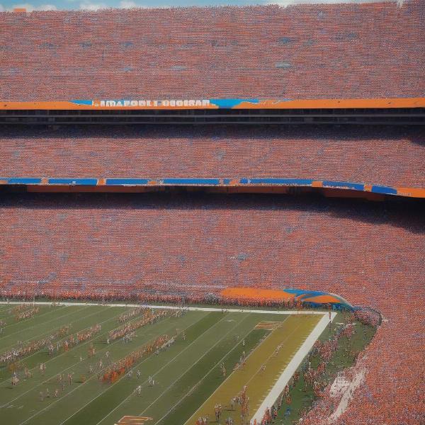florida miami football game fan engagement