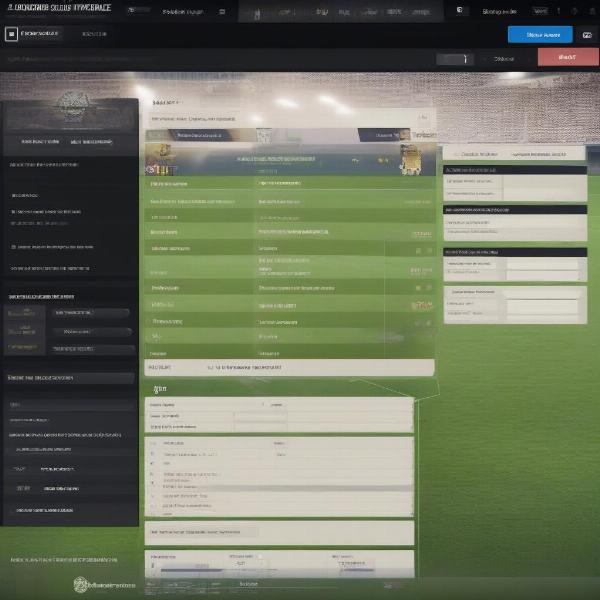 football manager 2024 club editing interface