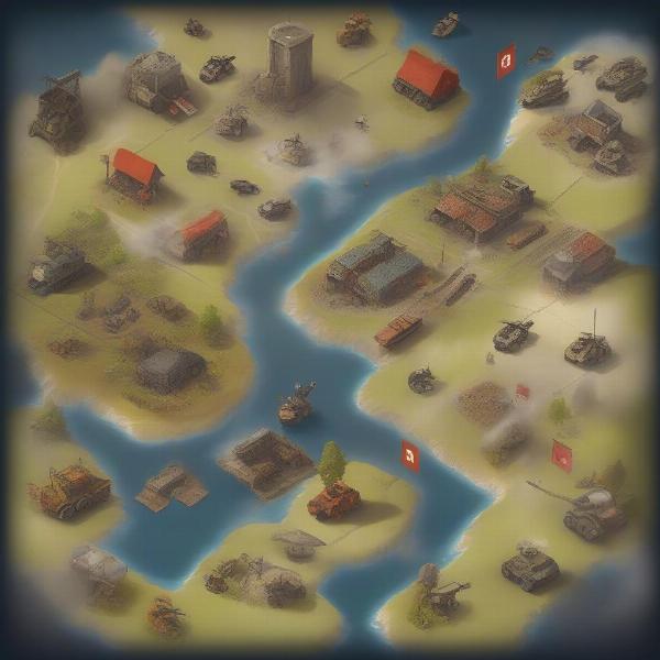 Fog of war in a multiplayer game