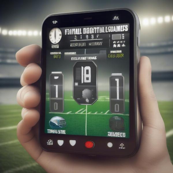 football game duration clock