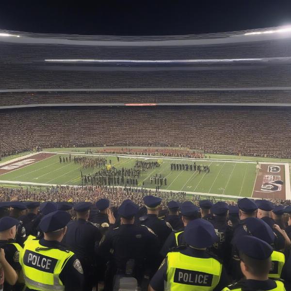 Football Game Security Measures