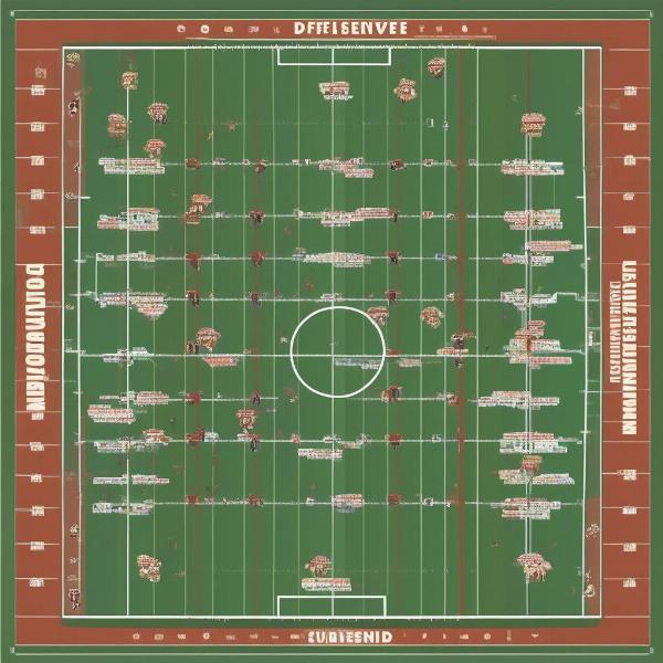 football positions on field