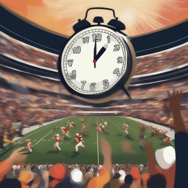Shortest football game ever recorded 