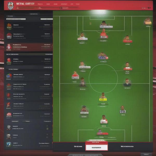 Strategic Football Management Game